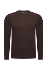 Men_Cotton_Shirt_Long_Sleeves_espresso_front
