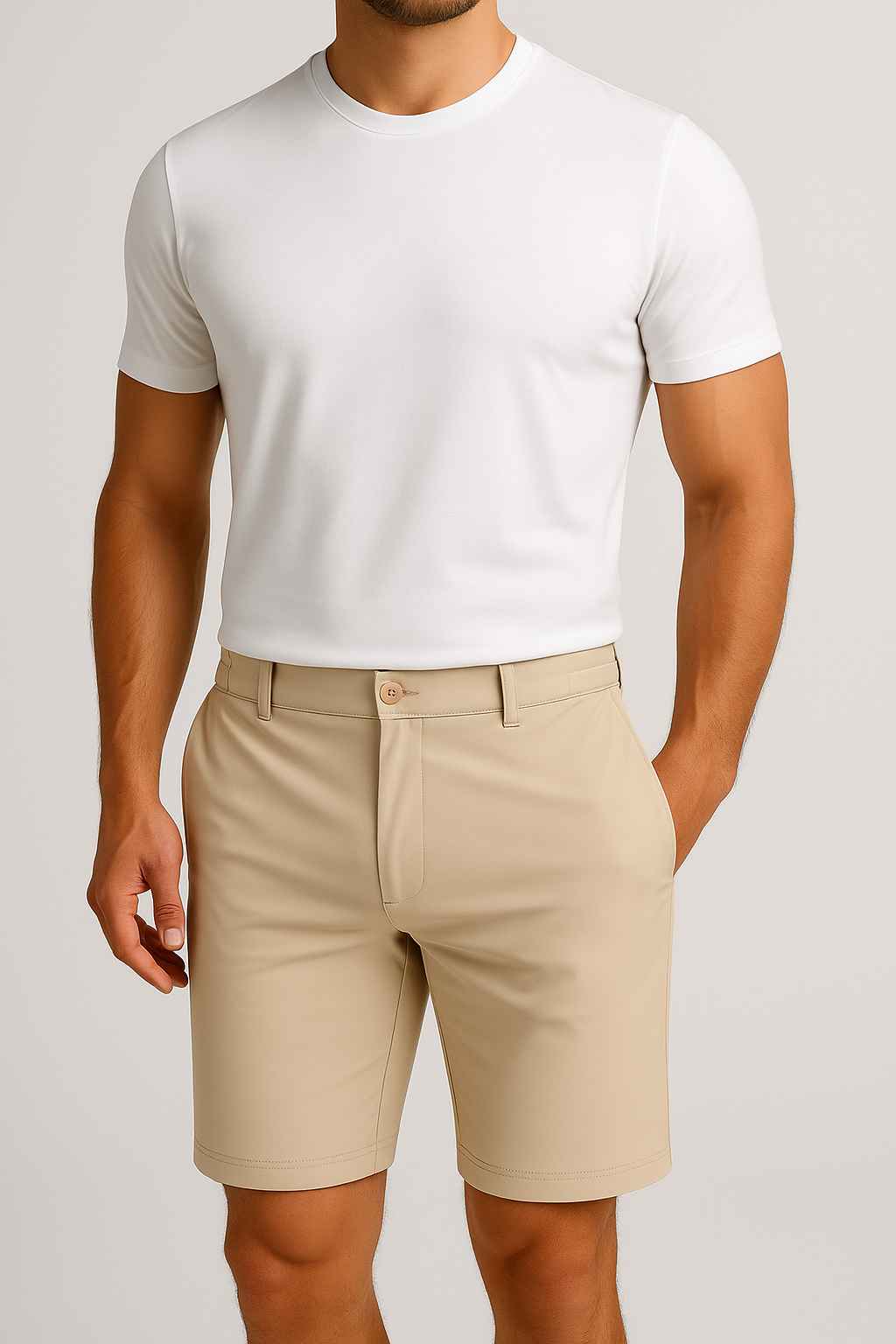 Mi Piace - Herren Bermudashorts - Sand