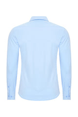 Mi Piace - Men Blouse - Light Blue1