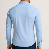 Mi Piace - Herrenbluse - Hellblau