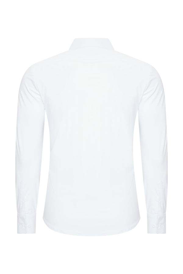 Mi Piace - Men Blouse - White1