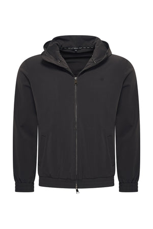 Mi Piace - Men Jack Hooded - Black