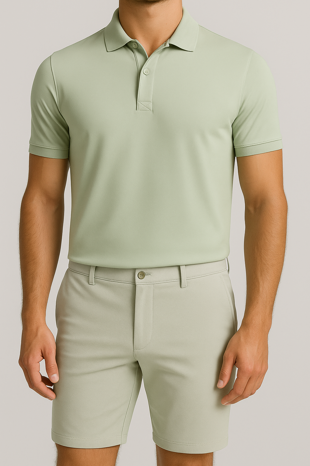 Mi Piace - Herren Poloshirt - Lilypad