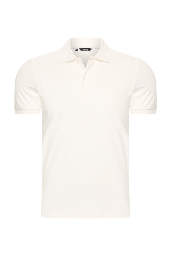 Mi Piace - Men Polo Shirt - Off White
