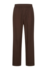 Mi Piace Heren - Men Trousers Woven - Brown