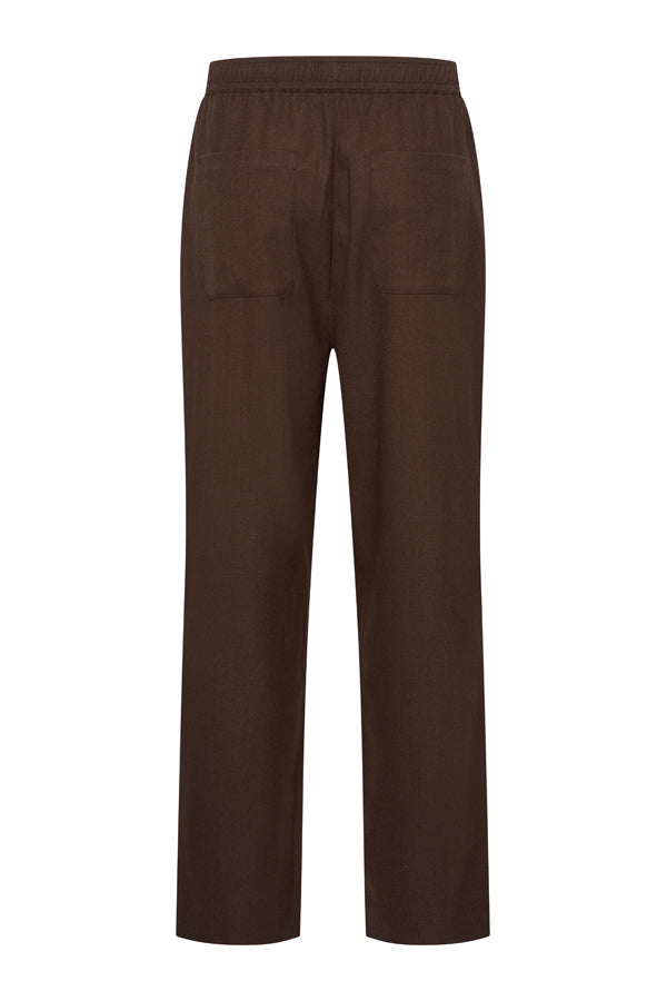 Mi Piace Heren - Men Trousers Woven - Brown