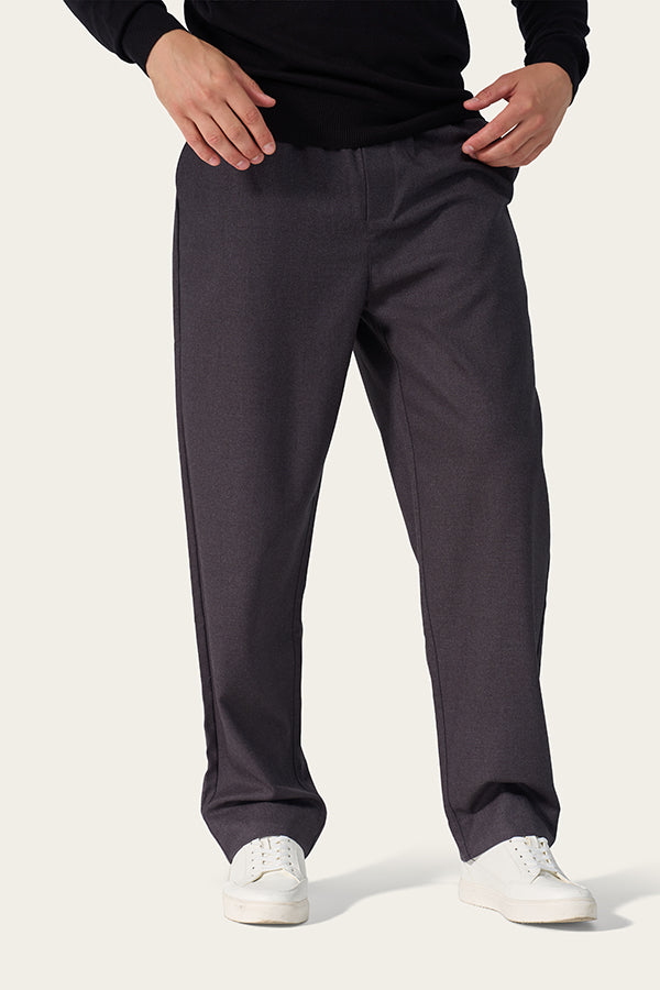 Mi Piace Heren - Men Trousers Woven - Dark grey