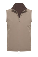 Mi Piace – Herren Gilet Tech Reversible – Taupe