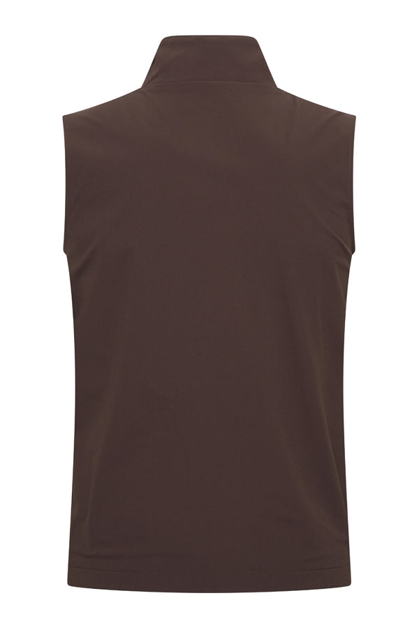 Mi Piace – Herren Gilet Tech Reversible – Taupe