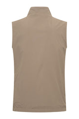 Mi Piace – Herren Gilet Tech Reversible – Taupe