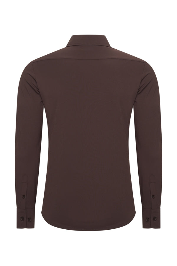 Mi Piace – Herrenbluse – Dunkelblau