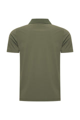 Mi Piace - Herren Poloshirt mit V-Ausschnitt - Deep Depth