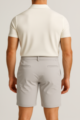 Mi Piace – Herren-Bermudashorts – Elefantengrau