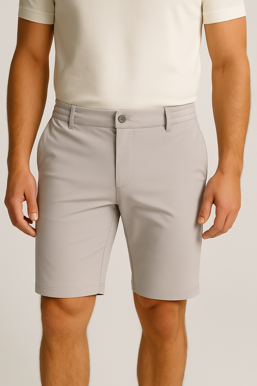 Mi Piace – Herren-Bermudashorts – Elefantengrau
