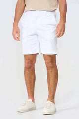 Mi Piace - Men Bermuda Shorts - White