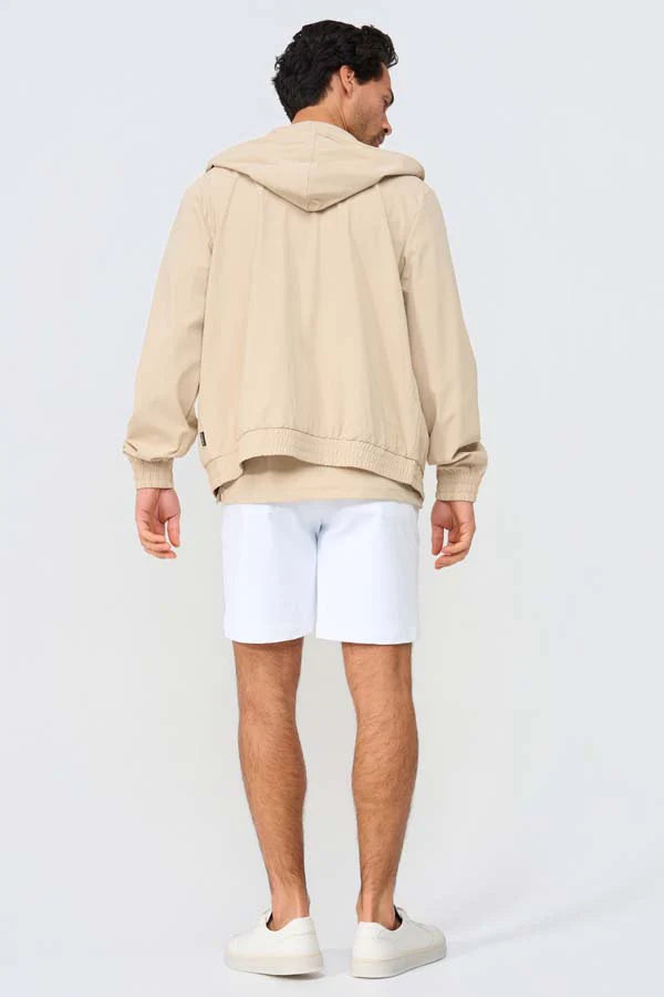 Mi Piace - Men Bermuda Shorts - White