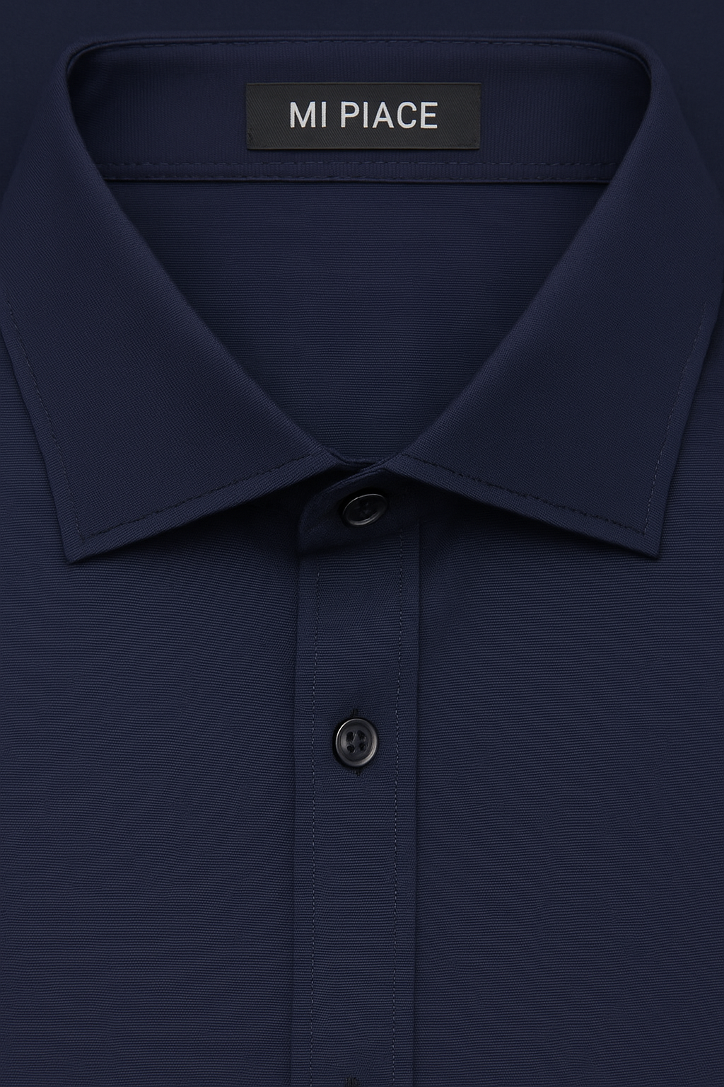 Mi Piace – Herrenbluse – Dunkelblau