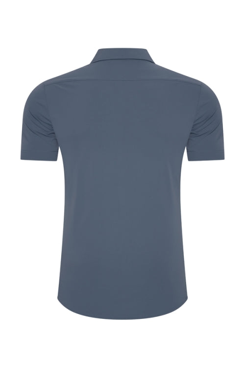 Mi Piace - Men Blouse Short Sleeve - Cloud Blue | Morgen in huis!