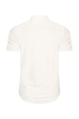 Mi Piace - Men Blouse Short Sleeve - Off White1