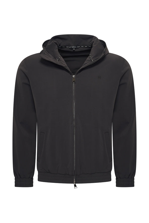 Mi Piace - Men Jack Hooded - Black