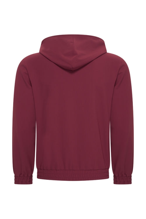 Mi Piace - Men Jack Hooded - Burgundy