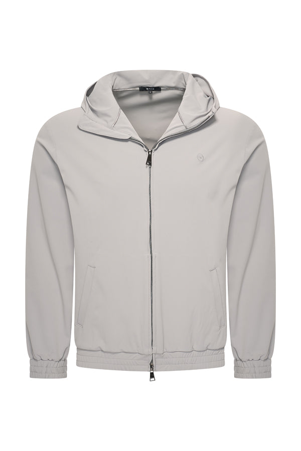 Mi Piace - Men Jack Hooded - Elephant Grey