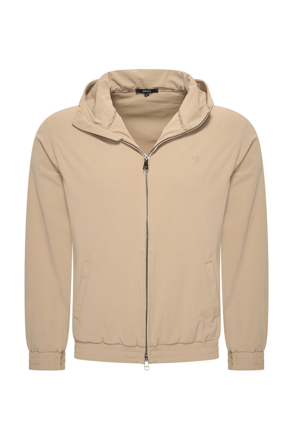Mi Piace - Men Jack Hooded - Latte