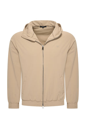 Mi Piace - Men Jack Hooded - Latte