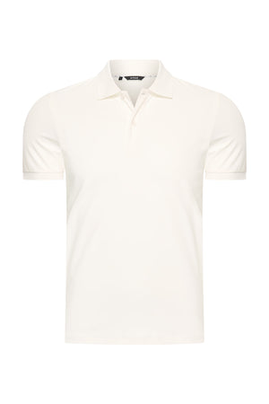 Mi Piace - Men Polo Shirt - Off White
