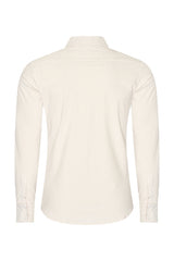 Mi Piace - Men Shirt Cable Print - Latte