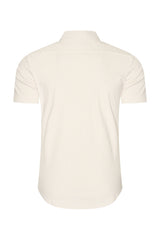 Mi Piace - Men Shirt Cable Print - Latte321