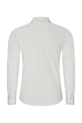 Mi Piace - Men Shirt Cable Print - Off White1