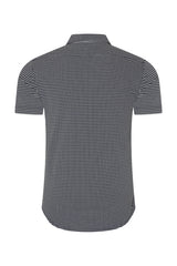 Mi Piace - Men Shirt Check Print - Grey1