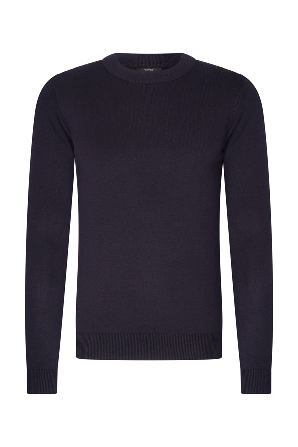Mi Piace - Men Sweater - Dark Blue