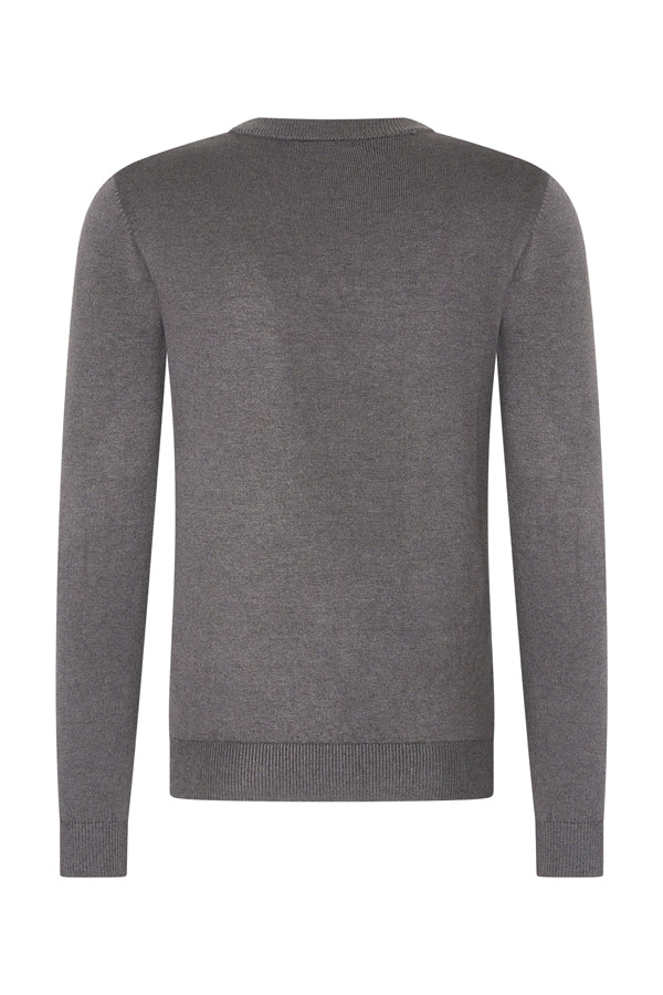 Mi Piace - Men Sweater - Dark Grey1