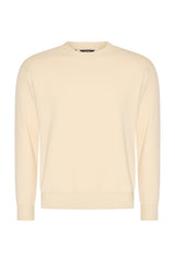 Mi Piace - Men Sweatshirt- Beige 1