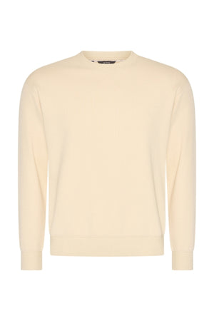 Mi Piace - Men Sweatshirt- Beige 1