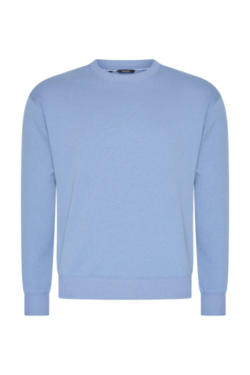 Mi Piace - Men Sweatshirt- Cloud Blue 1