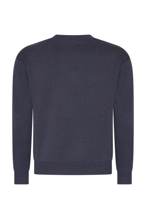 Mi Piace - Men Sweatshirt- Dark Blue 2