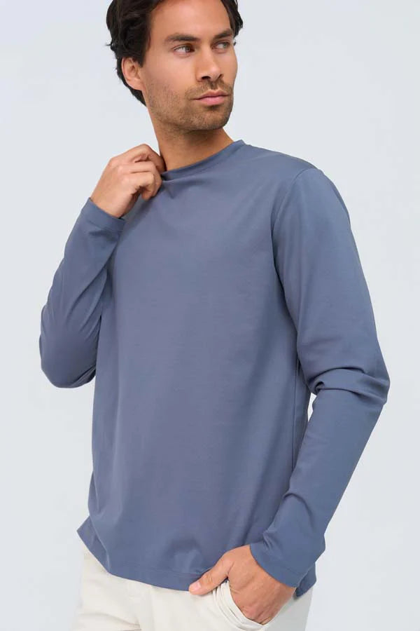 Mi Piace - Men T Shirt - Cloud Blue | Morgen in huis!