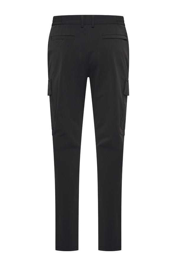 Mi Piace - Men Trousers Straight Cargo - Black1
