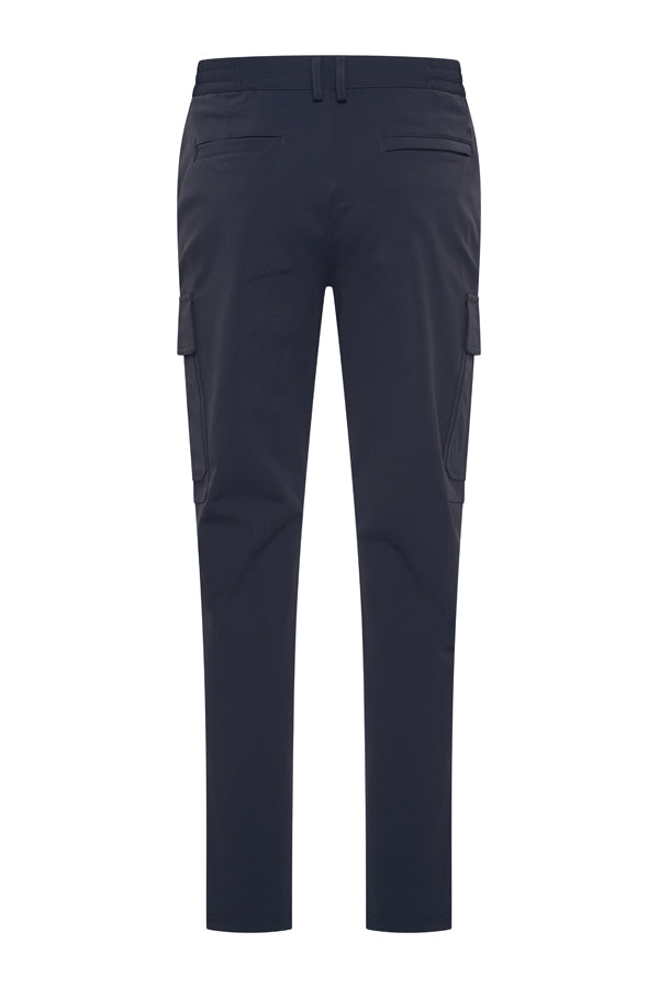 Mi Piace - Men Trousers Straight Cargo - Dark Blue1
