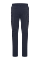 Mi Piace - Men Trousers Straight Cargo - Dark Blue1
