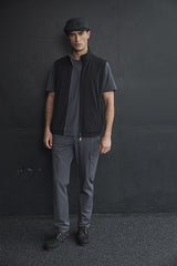 Mi Piace - Men Trousers Straight Cargo - Dark Grey