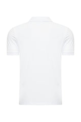 Mi Piace - Men Zip Polo Shirt - White1
