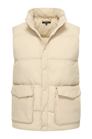 Mi Piace Heren - Men Bodywarmer - Sand