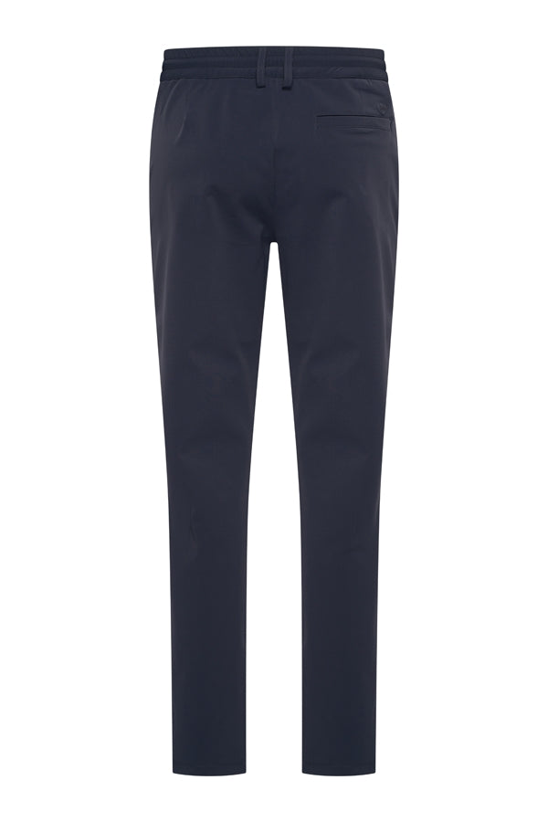 Mi Piace Heren - Men Trousers Pintuck Seam - Dark Blue1