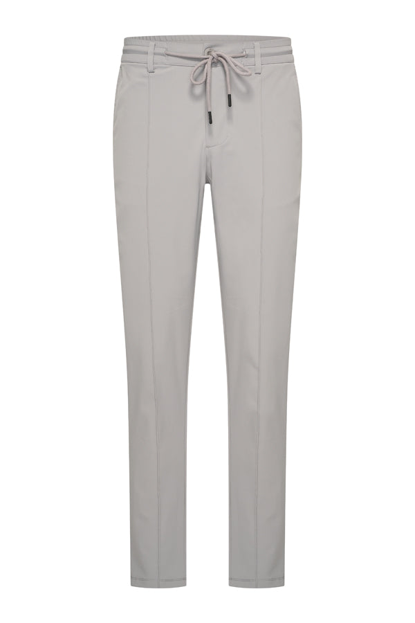 Mi Piace Heren - Men Trousers Pintuck Seam - Elephant Grey