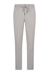 Mi Piace Heren - Men Trousers Pintuck Seam - Elephant Grey