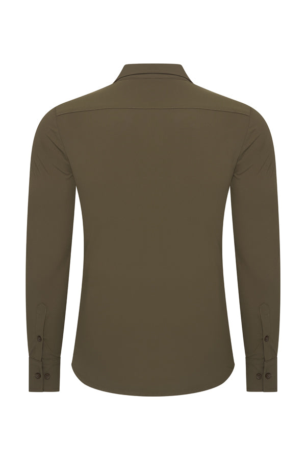 Mi Piace Heren - Men Blouse - Olive